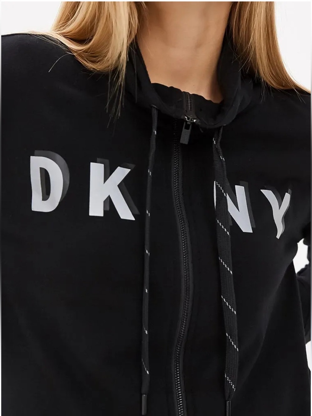 DKNY Cotton Zip up